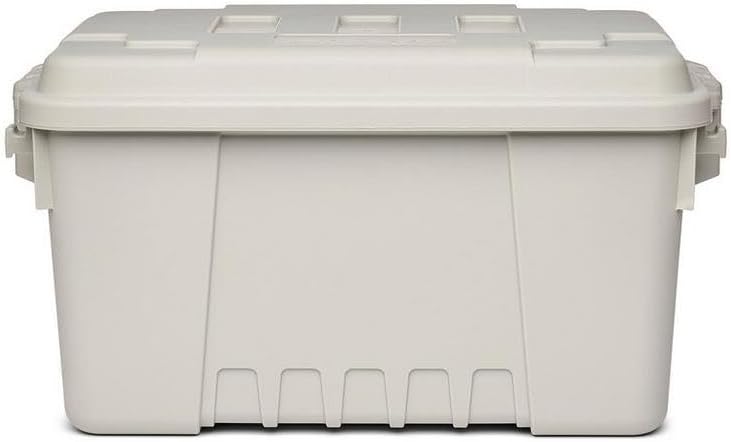 Heavy‑Duty Plastic Storage Trunk Bins