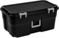 Wheeled Plastic Utility Storage Footlocker