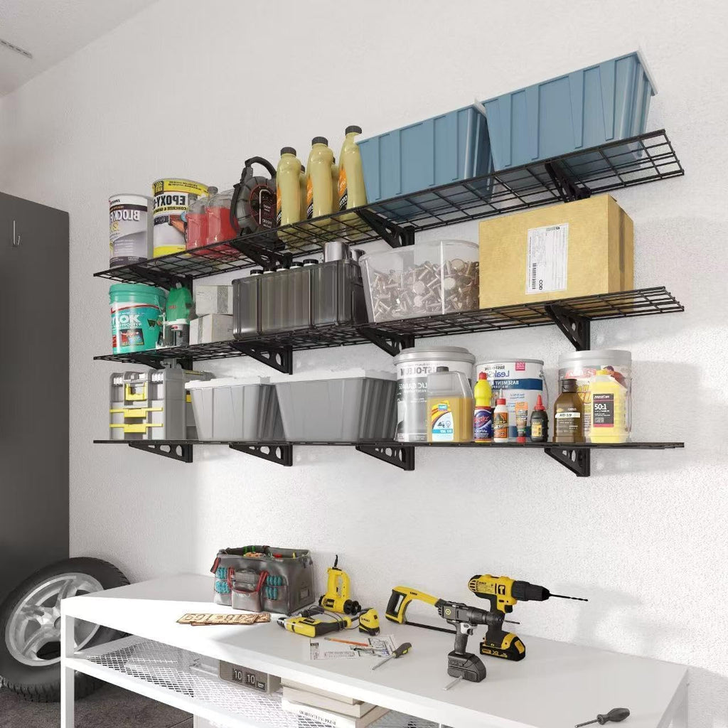 Adjustable Garage Wall Storage Shelving Unit