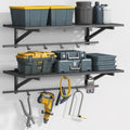 Heavy‑Duty Wall‑Mounted Garage Storage Shelves