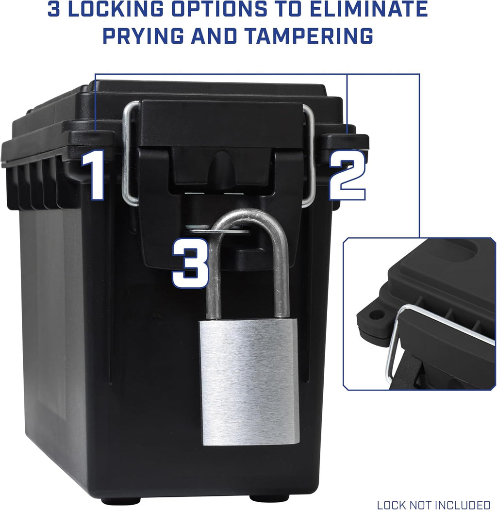 Lockable Stackable Ammo Storage Box